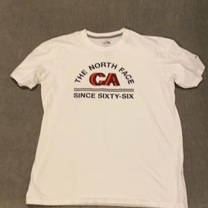 Large north face t shirt